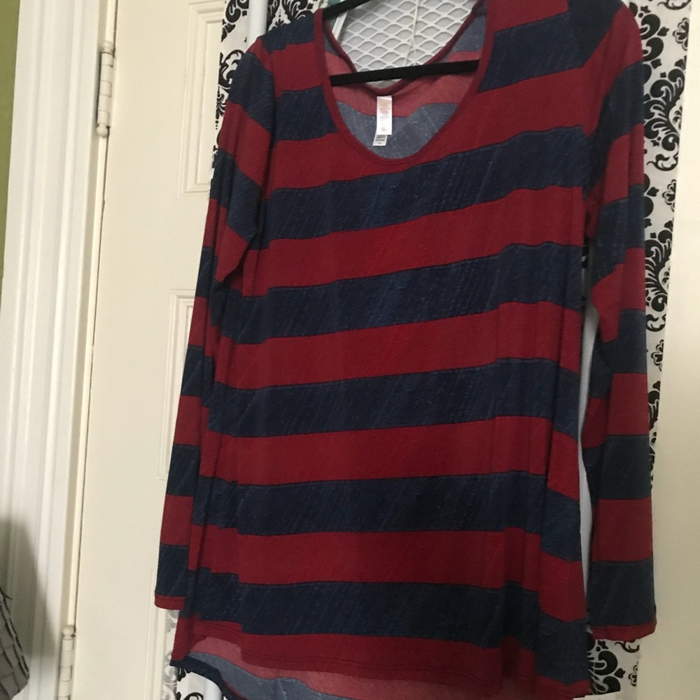 NWT striped LuLaRoe Lynnae XL